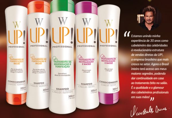 shampoos/condicionadores Up! Hair